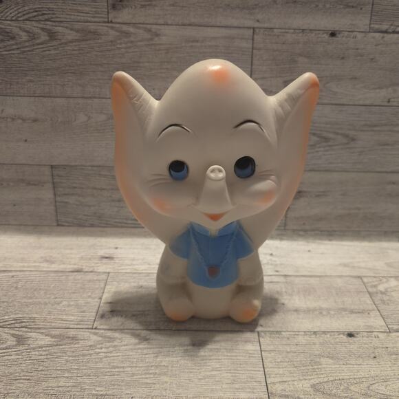 Baby Joy Other - Baby Joy Dumbo Squeeze Toy 1968 Vintage Works